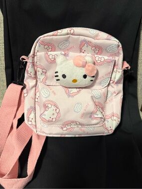 Hello Kitty Mini Shoulder Bag with Plush Face